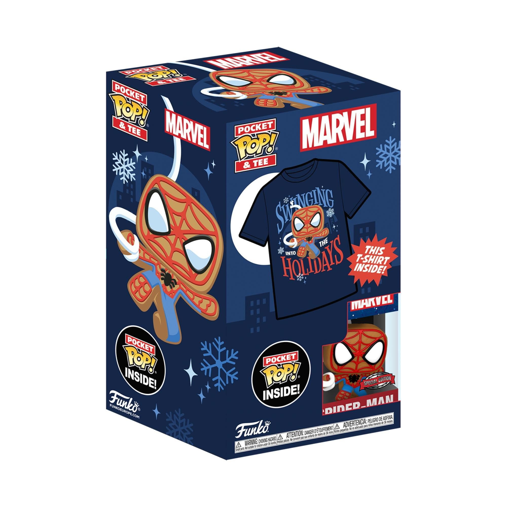 funko-pocket-pop-tee-spider-man-t-shirt-m-pain-d-pices image 2