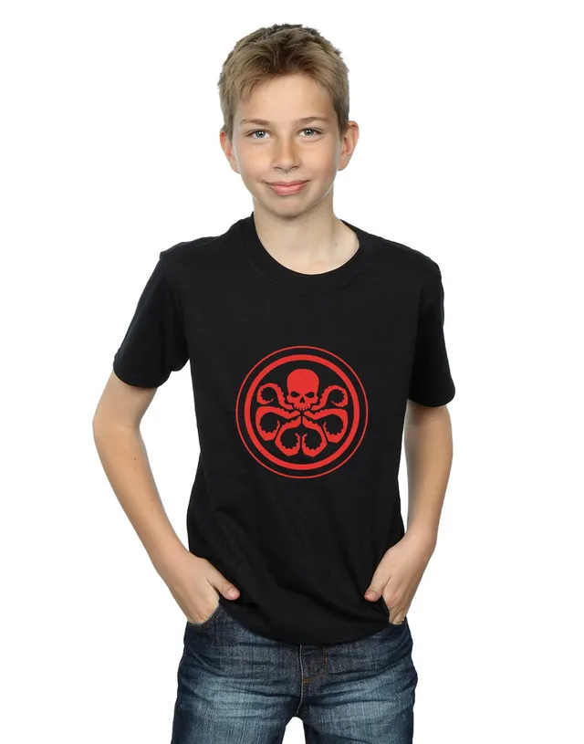 marvel-hydra-logo-t-shirt-gar-on-coton-peign image 1