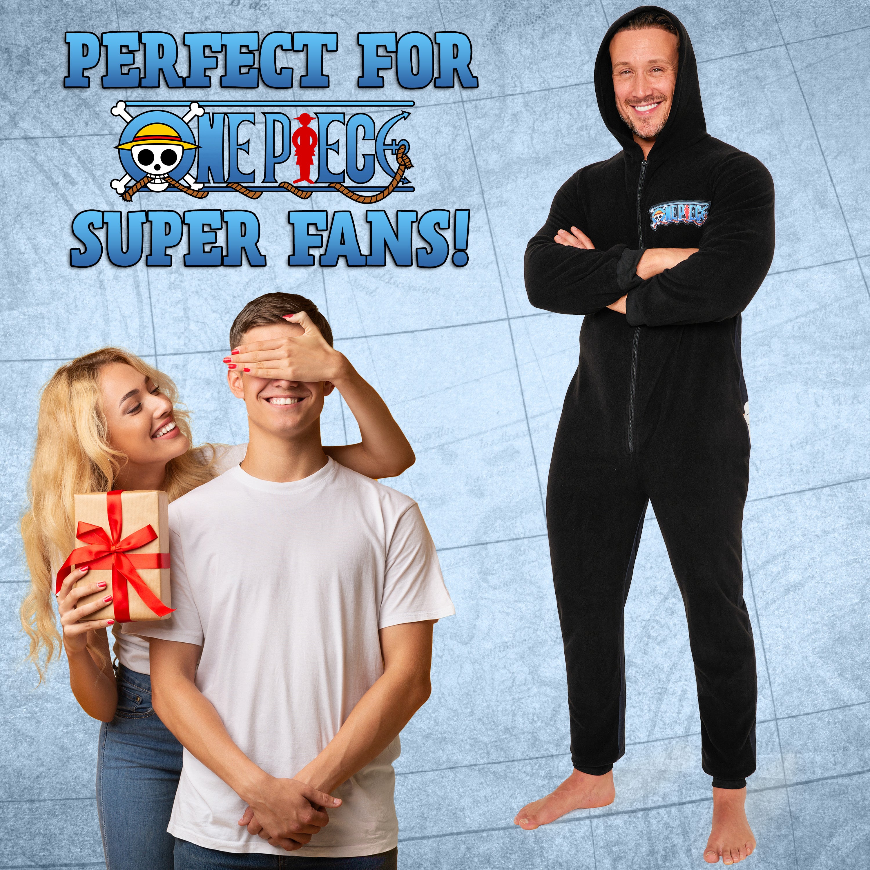 one-piece-grenouill-re-pyjama-polaire-capuche-homme image 2