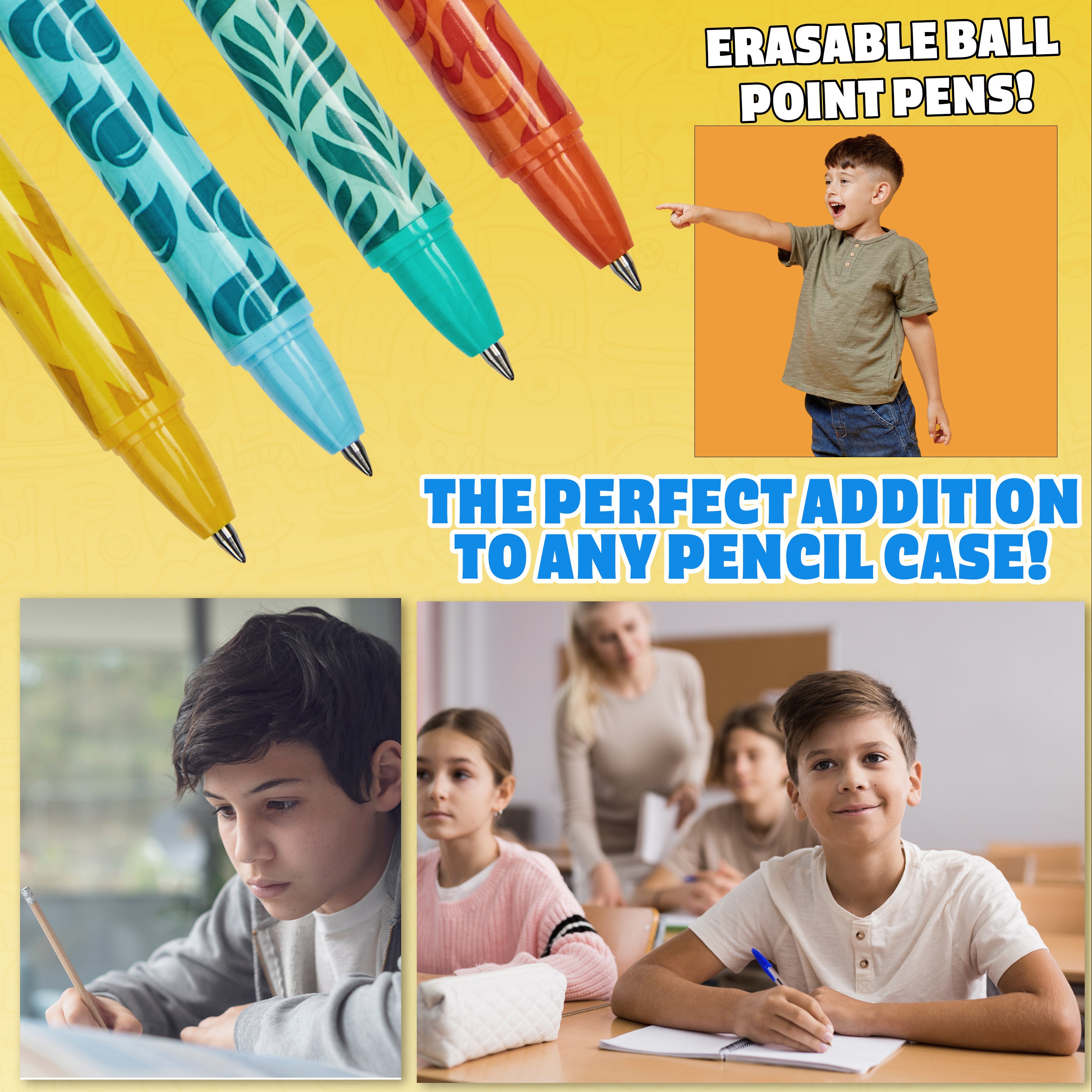 pok-mon-stylos-effa-ables-enfant-lot-de-4-encre-bleue image 6
