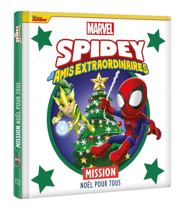 spidey-et-ses-amis-mission-no-l-livre-enfant-marvel image 1