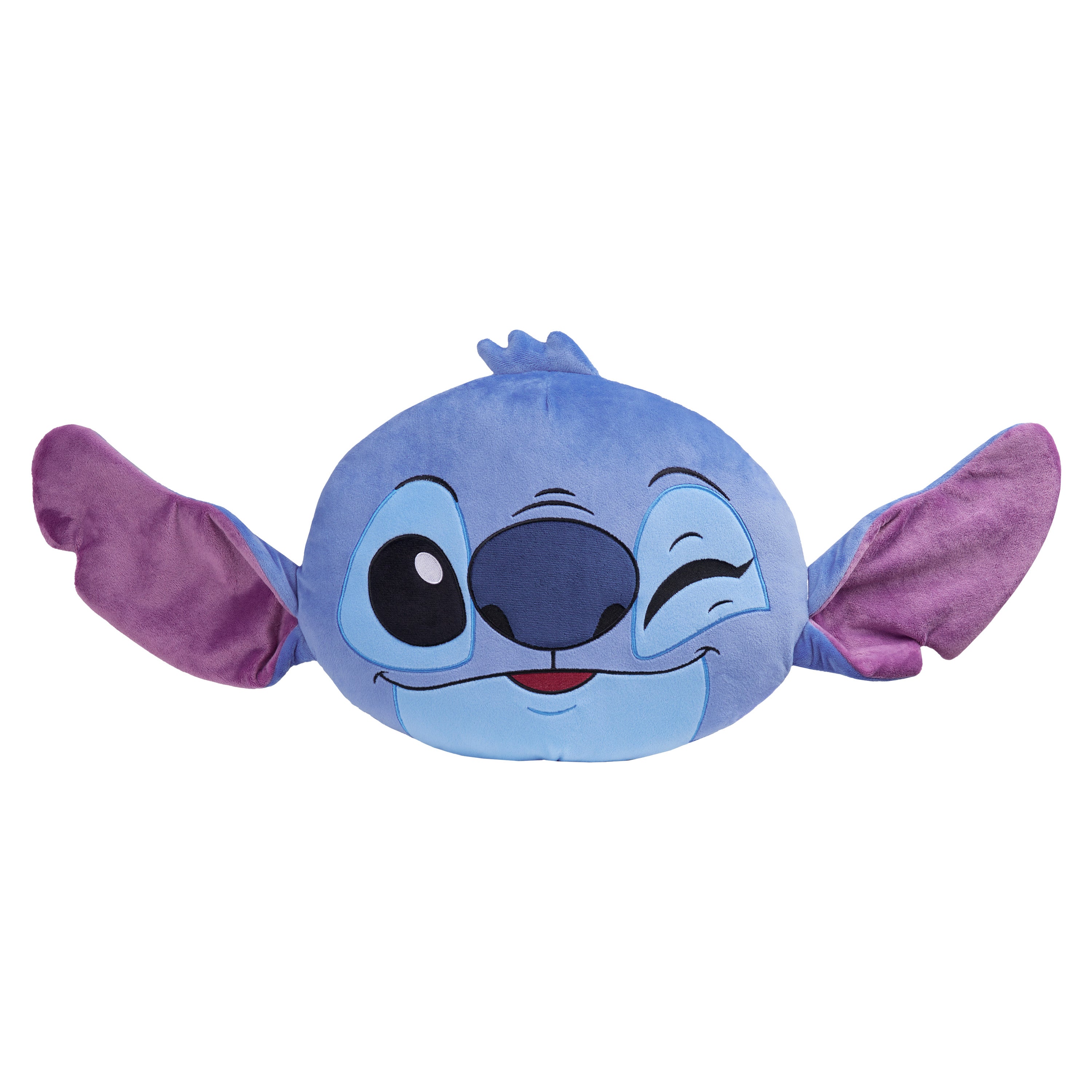 disney-stitch-coussin-peluche-bleu-violet-39-5x31-cm image 5