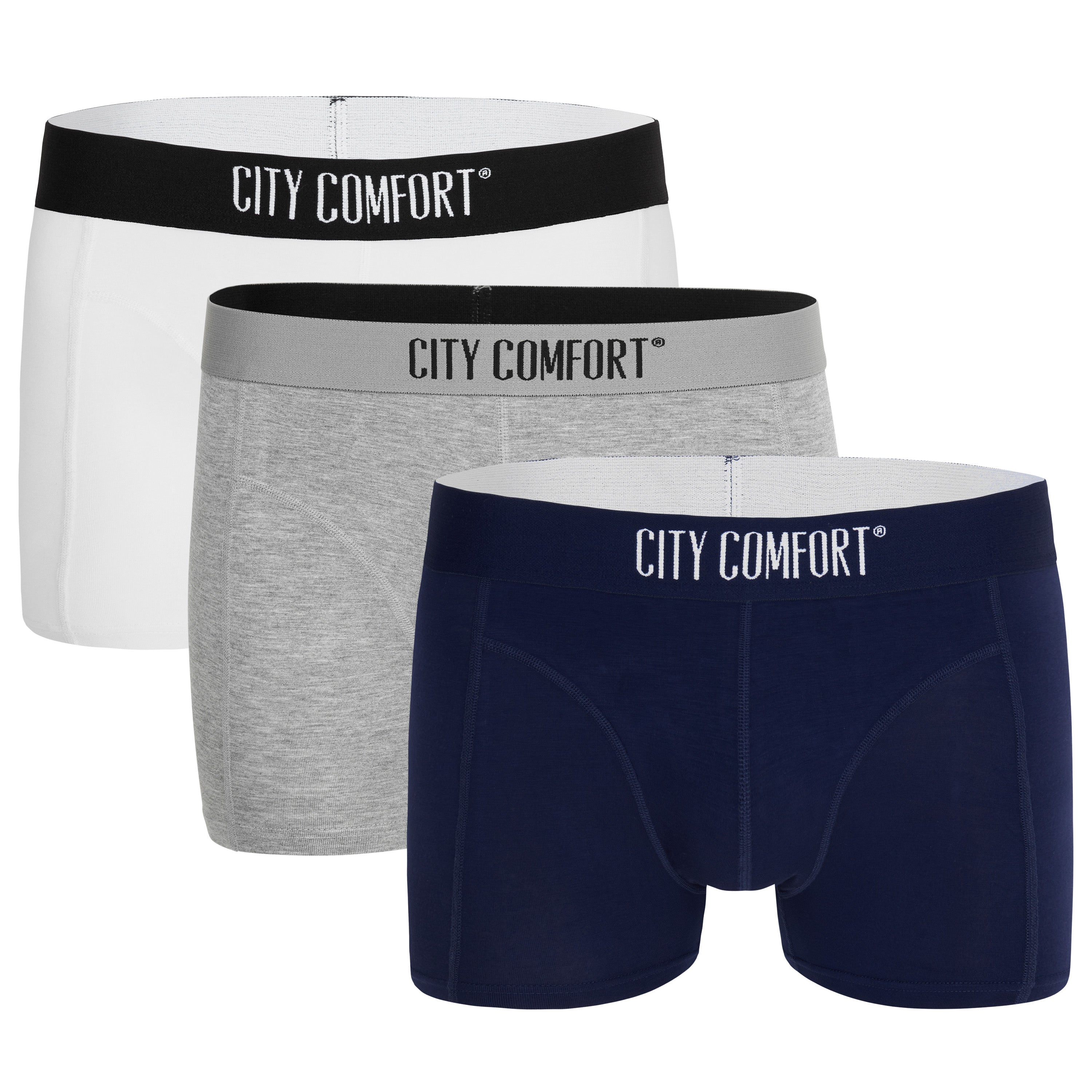 citycomfort-lot-3-boxers-homme-bambou-respirant-s-4xl image 7
