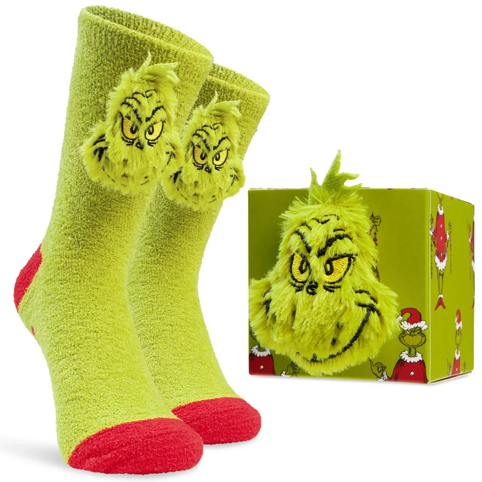 get-trend-men-grinch-chaussettes-pilou-homme-antides-noires-fer-ituo39in-une-adu image 1