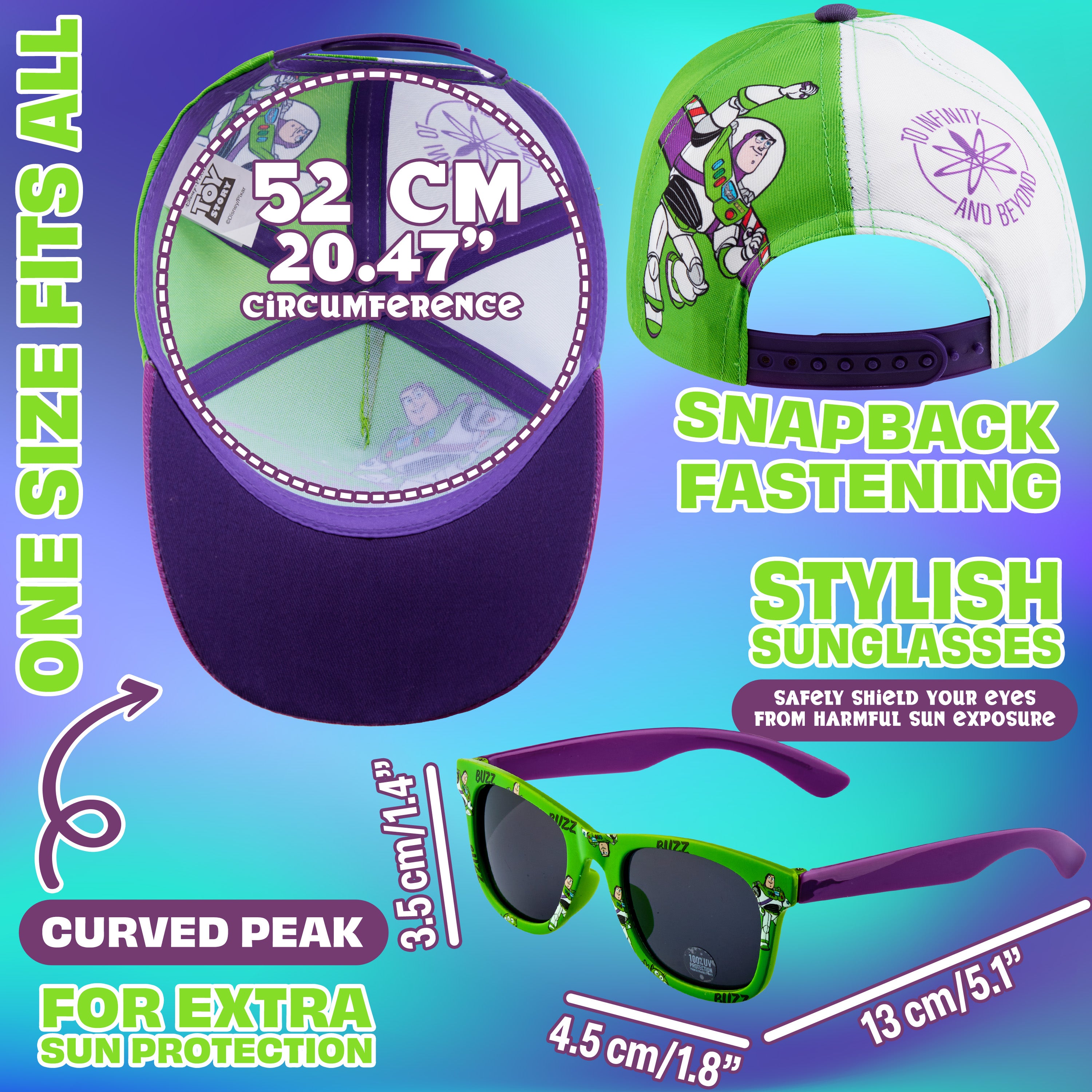 get-trend-set-casquette-baseball-lunettes-soleil-gar-on-uv400 image 6
