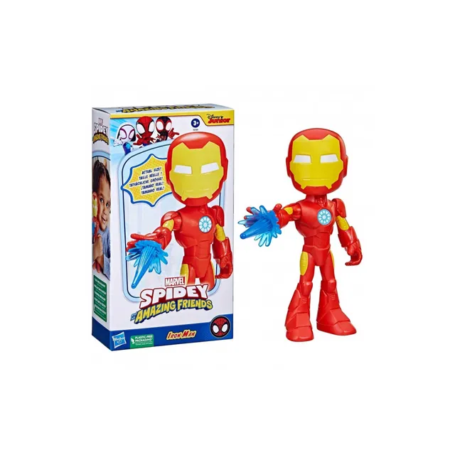 hasbro-spidey-et-ses-amis-figurine-g-ante-iron-man-22-cm image 1