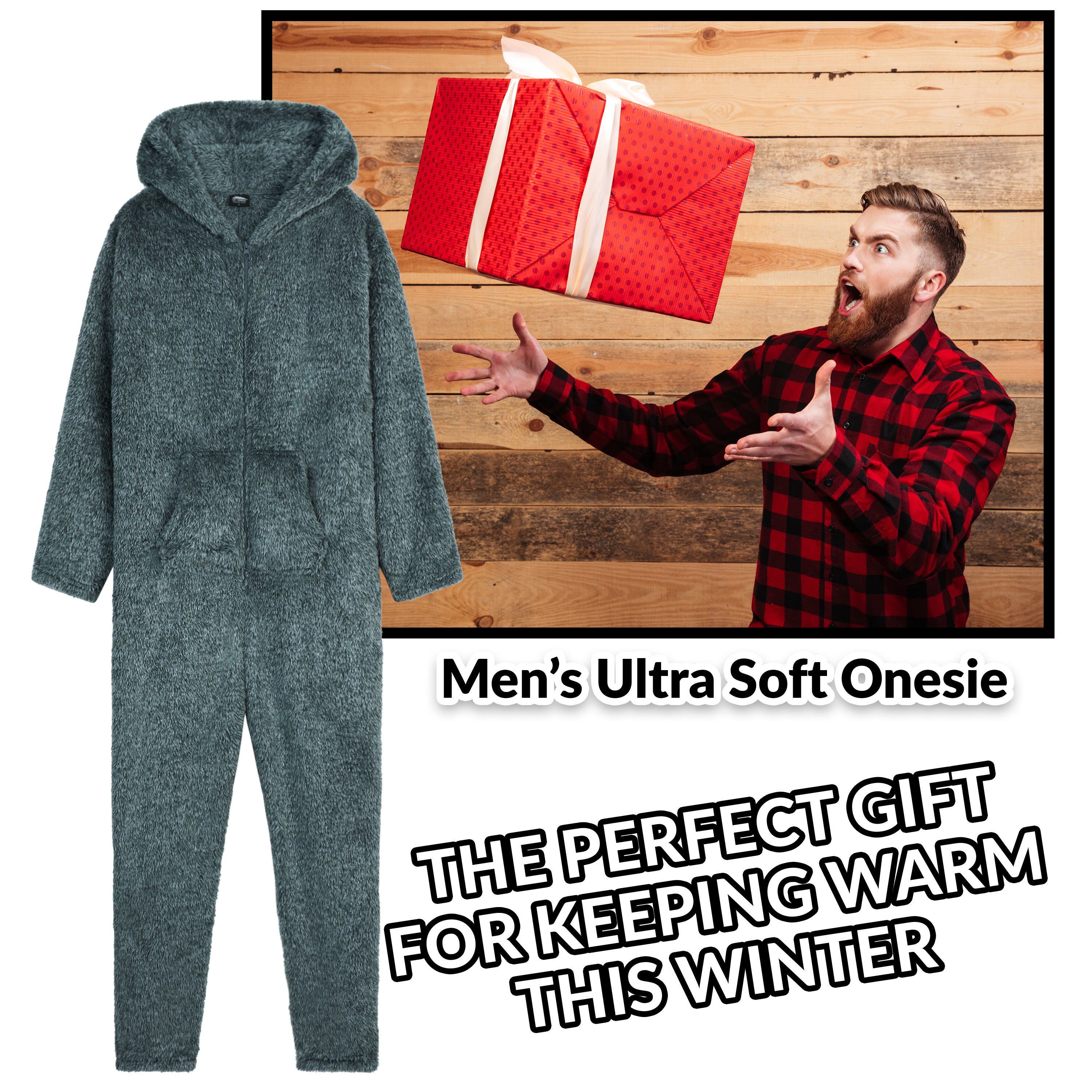 citycomfort-combinaison-pyjama-homme-polaire-capuche-l-zip image 4