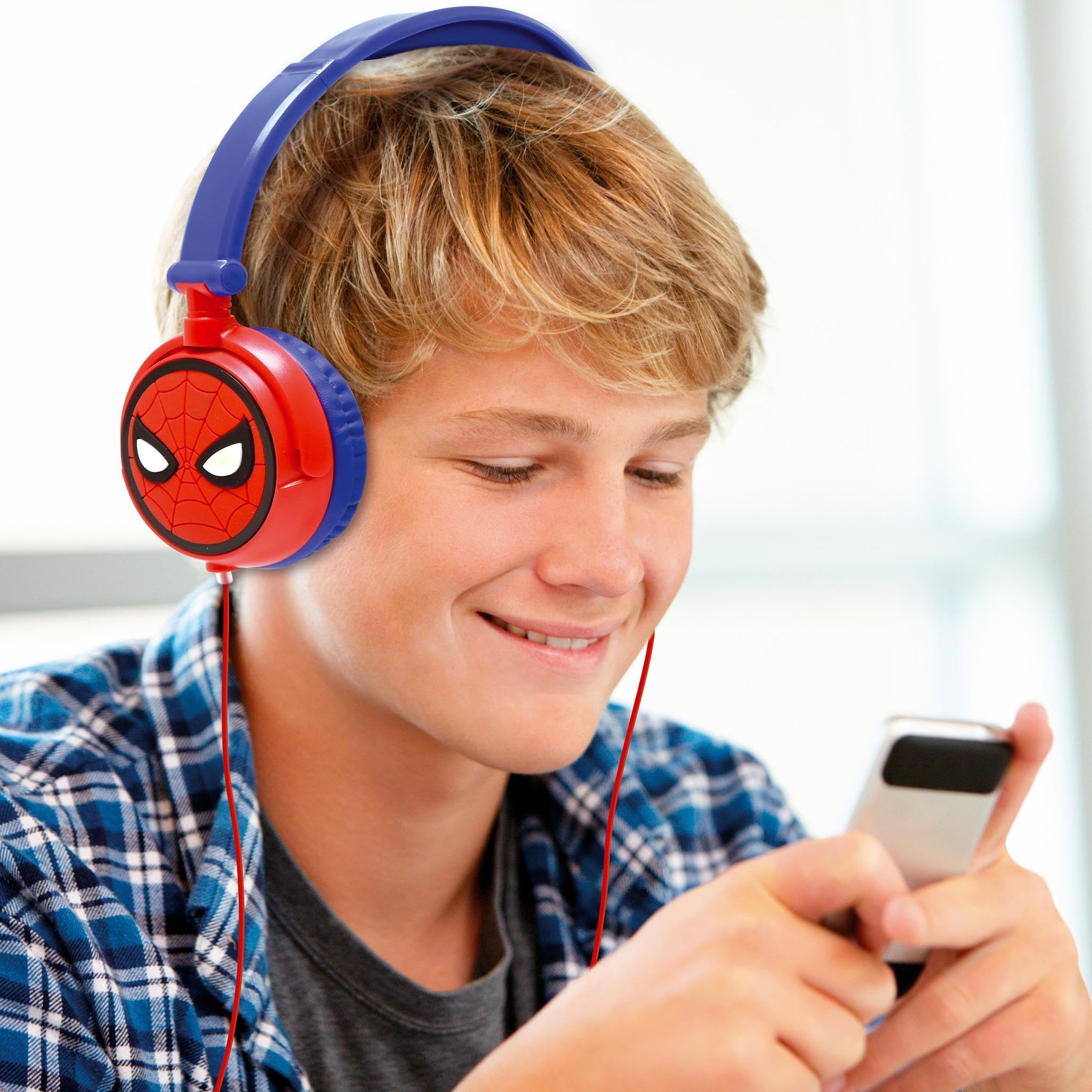 lexibook-spider-man-hp010sp-casque-enfant-st-r-o-jack image 4