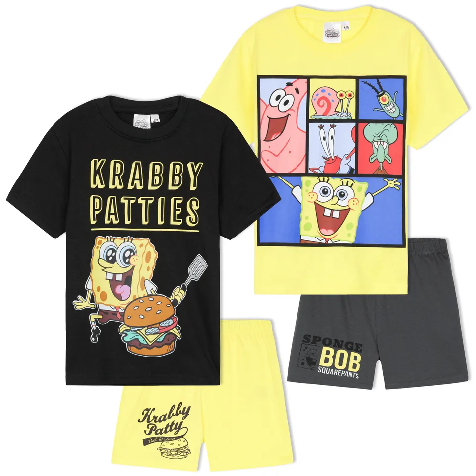 get-trend-bob-pyjama-court-gar-on-7-8-ans-t image 1