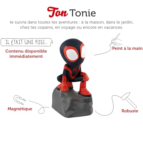 tonies-spidey-miles-morales-figurine-audio-toniebox-3-ans image 8
