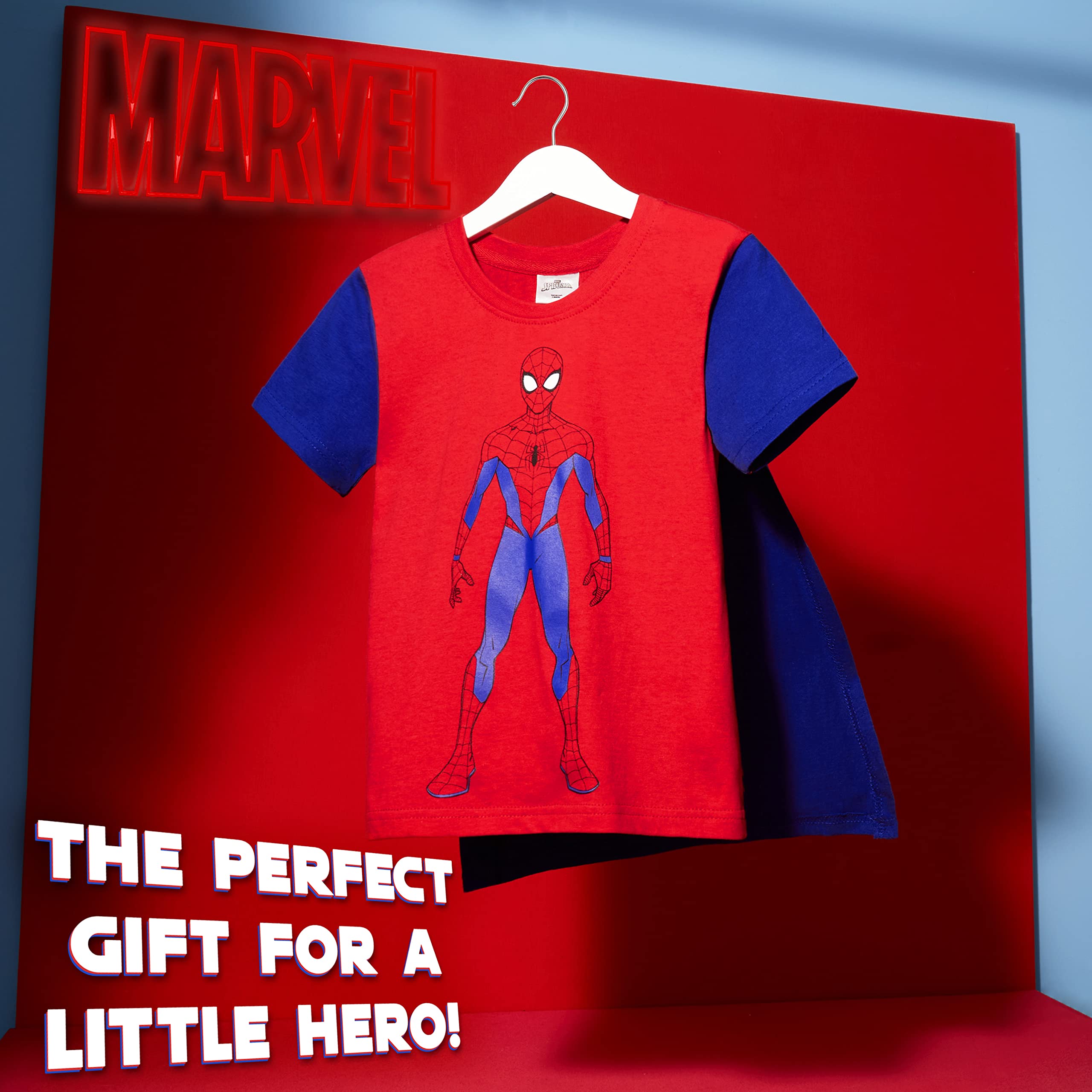 marvel-avengers-t-shirt-cape-enfant-rouge-11-12-ans image 2