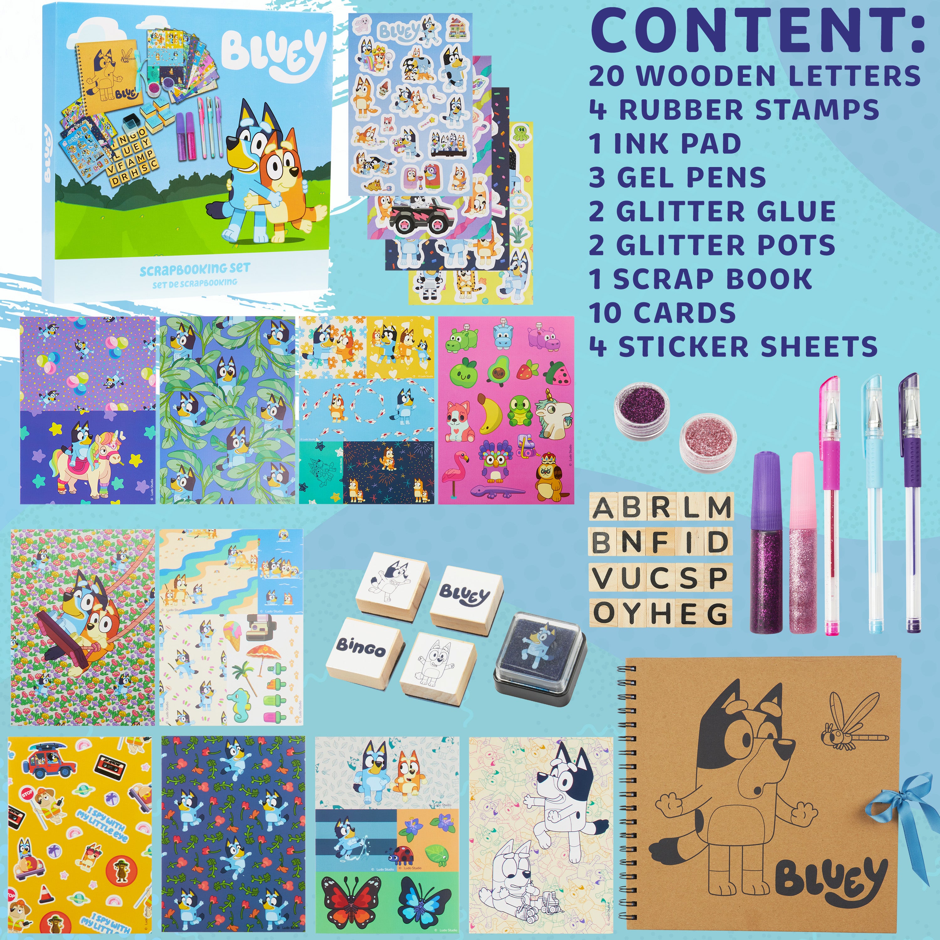 get-trend-bluey-kit-scrapbooking-enfant-complet image 6