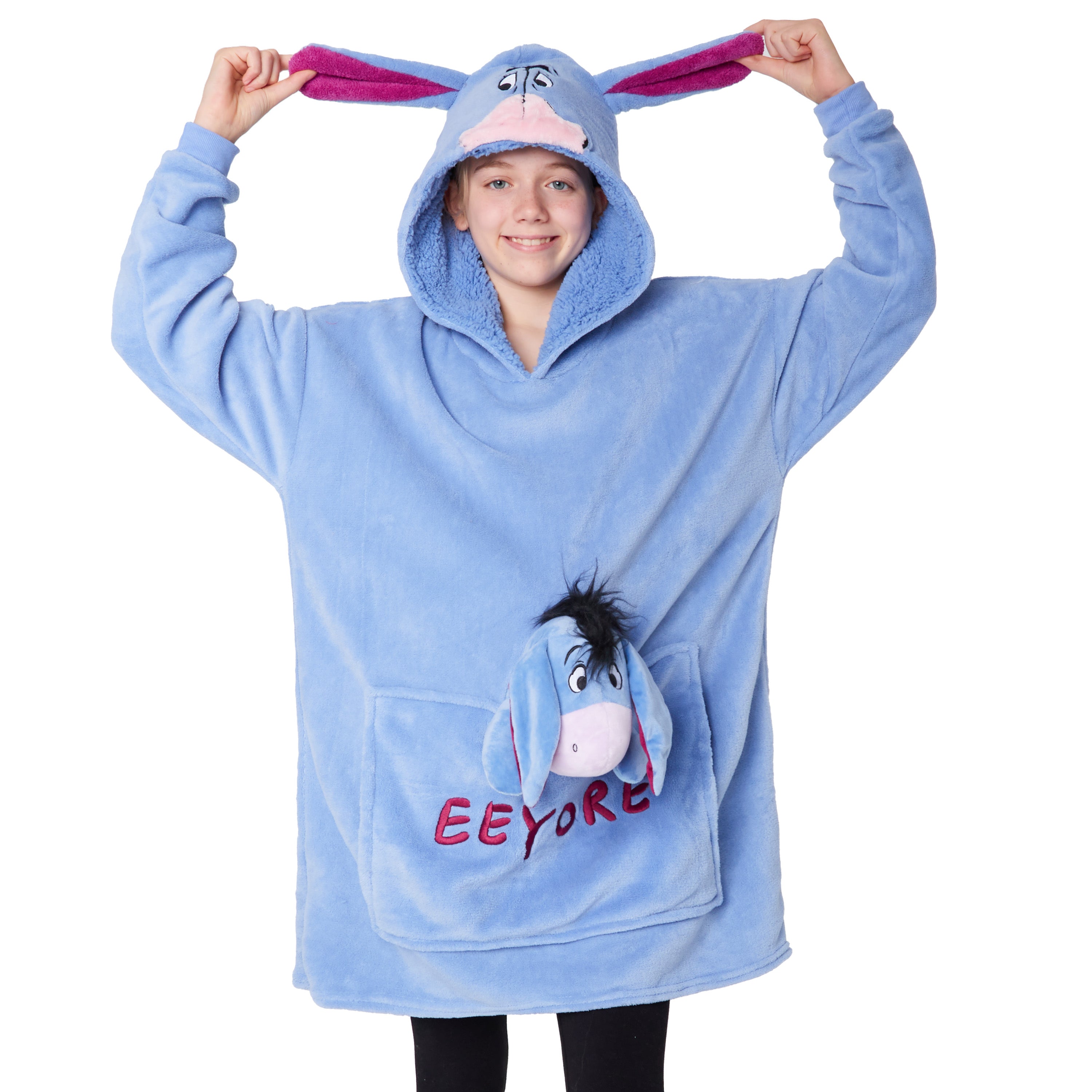 disney-bourriquet-plaid-capuche-peluche-enfant image 1