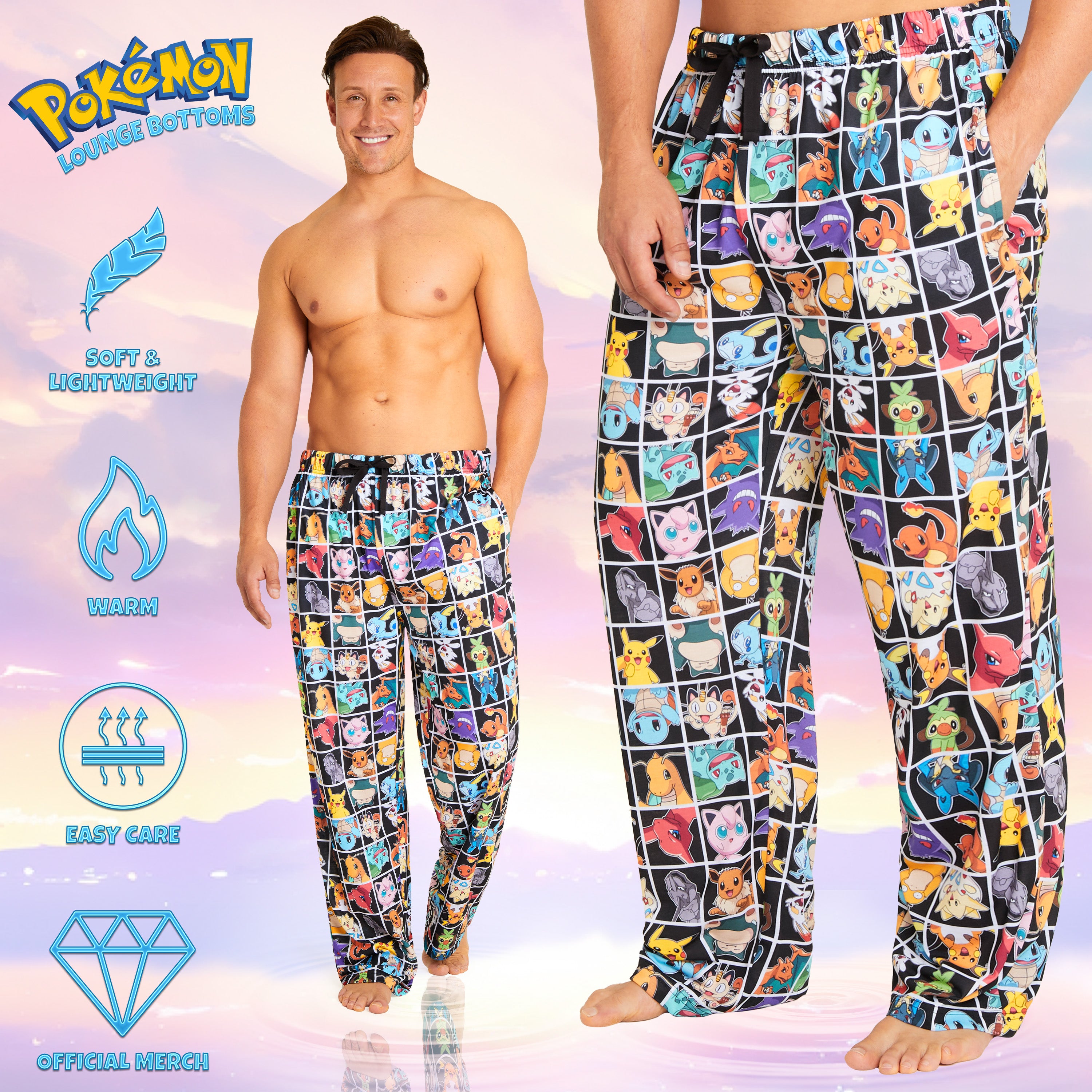 pok-mon-bas-pyjama-homme-polyester-s-3xl image 5