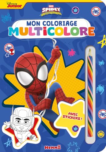 marvel-spidey-mon-coloriage-multicolore-livre-crayon-4-ans image 2