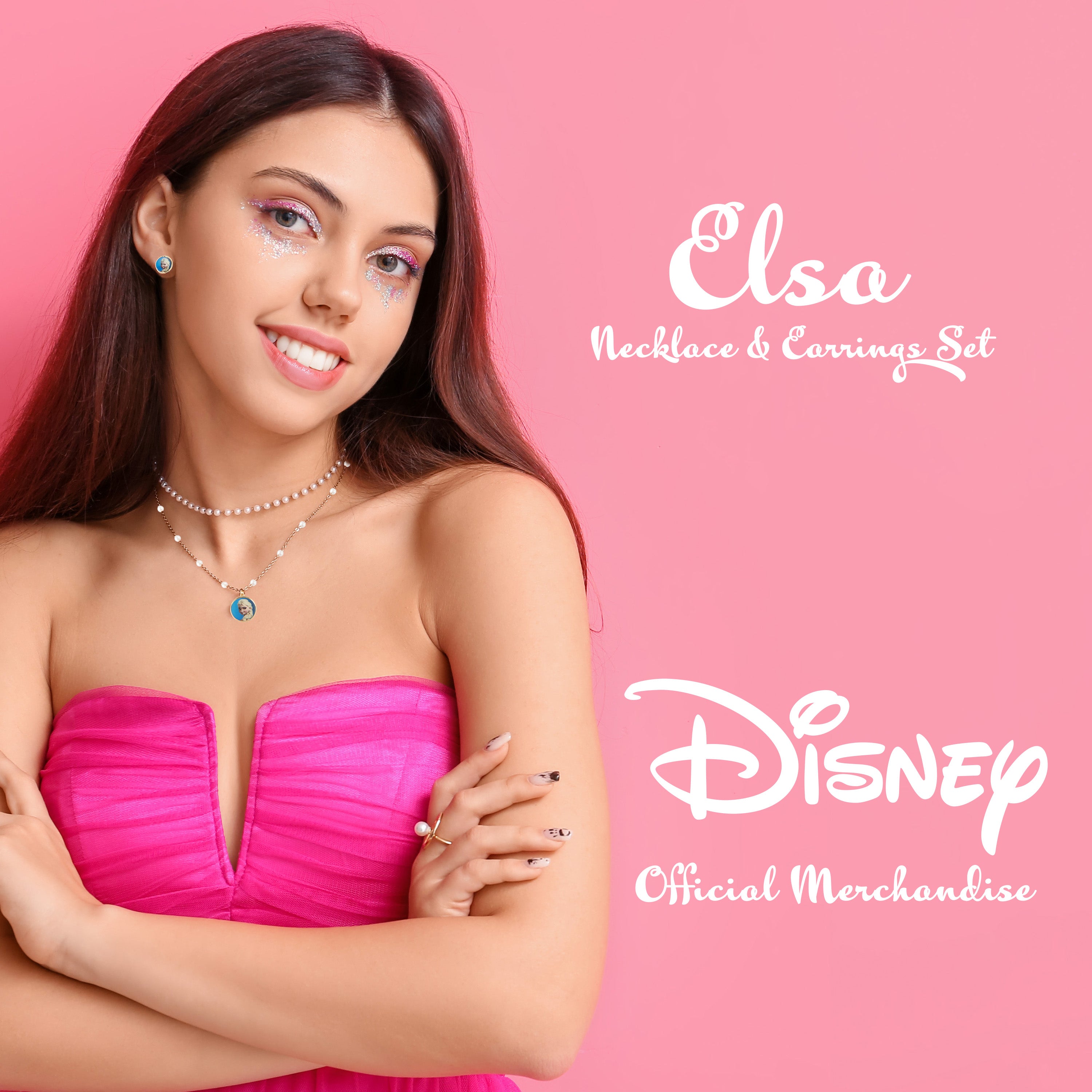disney-la-reine-des-neiges-elsa-parure-bijoux-collier-boucles image 3