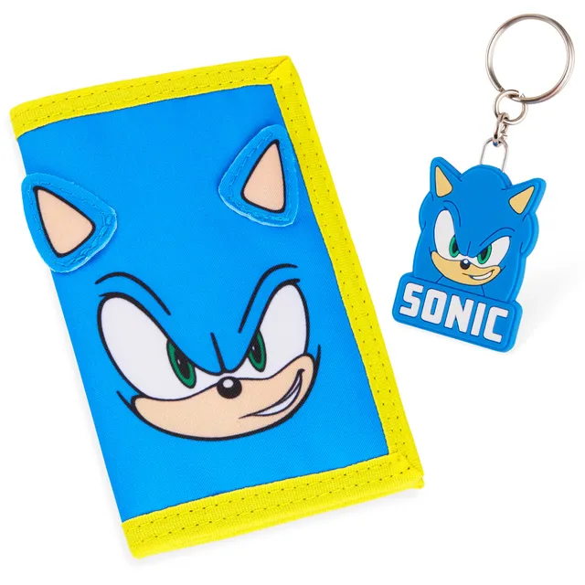 sonic-portefeuille-gar-on-porte-monnaie-porte-cl-s-bleu image 1