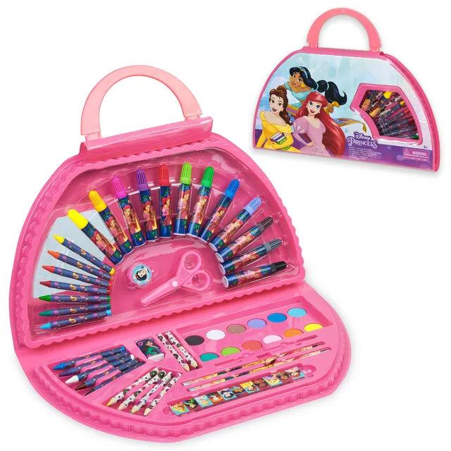disney-princesse-kit-dessin-fille-40-pi-ces-peinture-feutres image 1