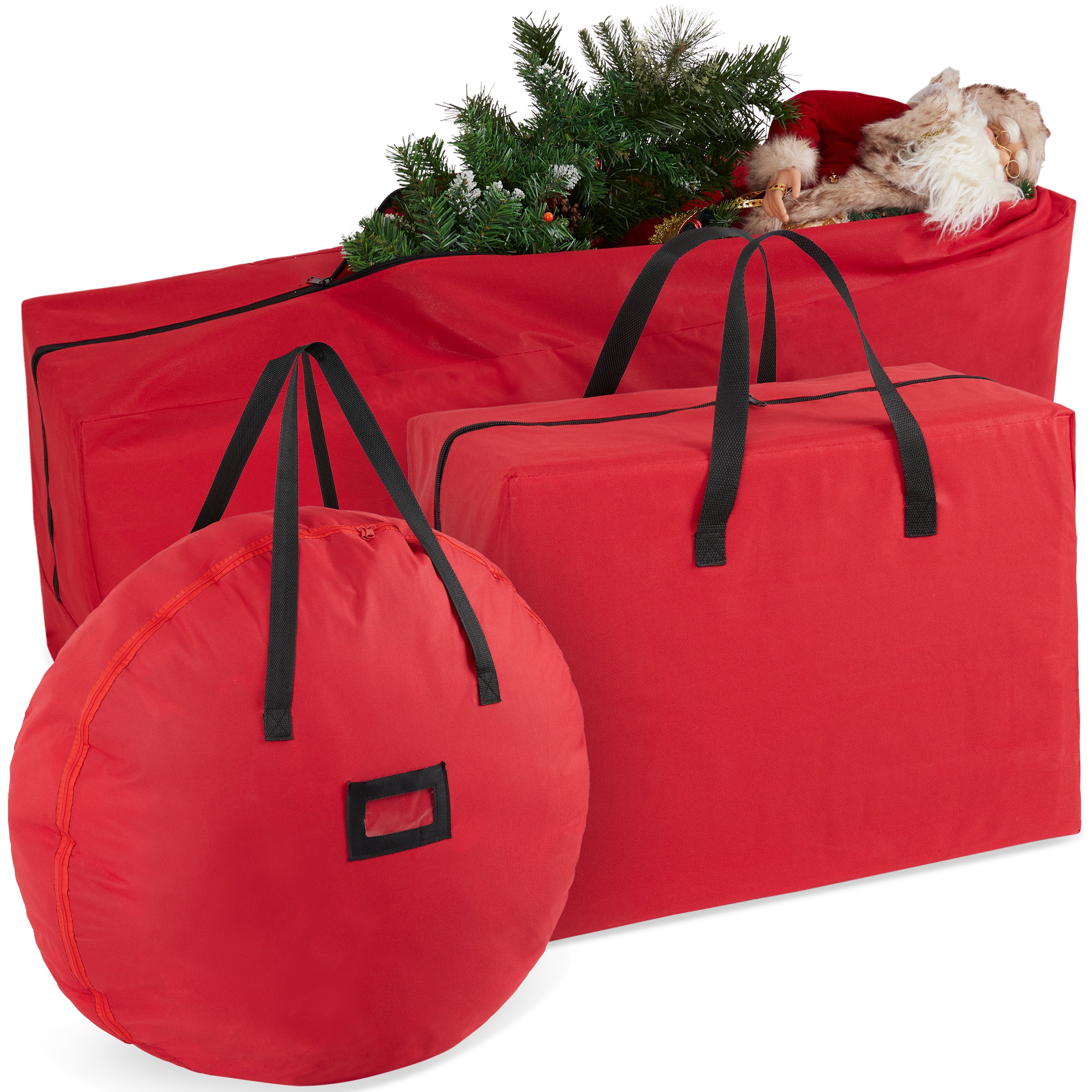 deco-express-bo-te-rangement-boules-no-l-rouge-lot-3-pi-ces image 1