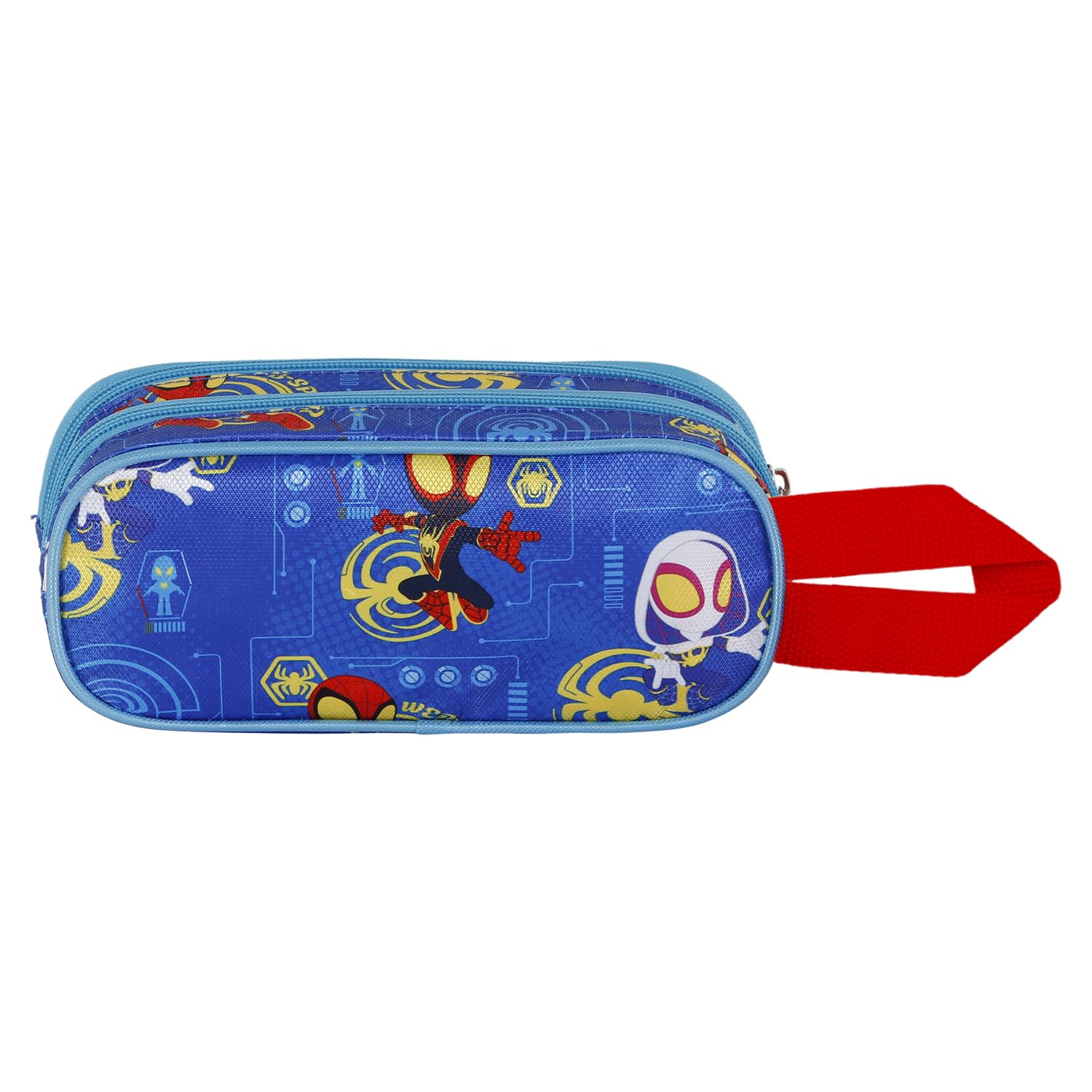 marvel-spider-man-spinners-trousse-3d-double-bleue-22-cm image 3