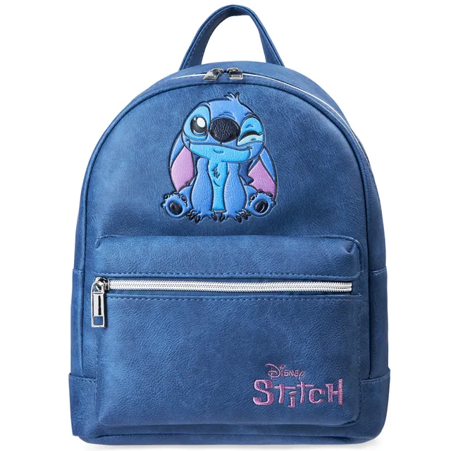 disney-stitch-sac-dos-fille-similicuir-poches-zipp-es image 1