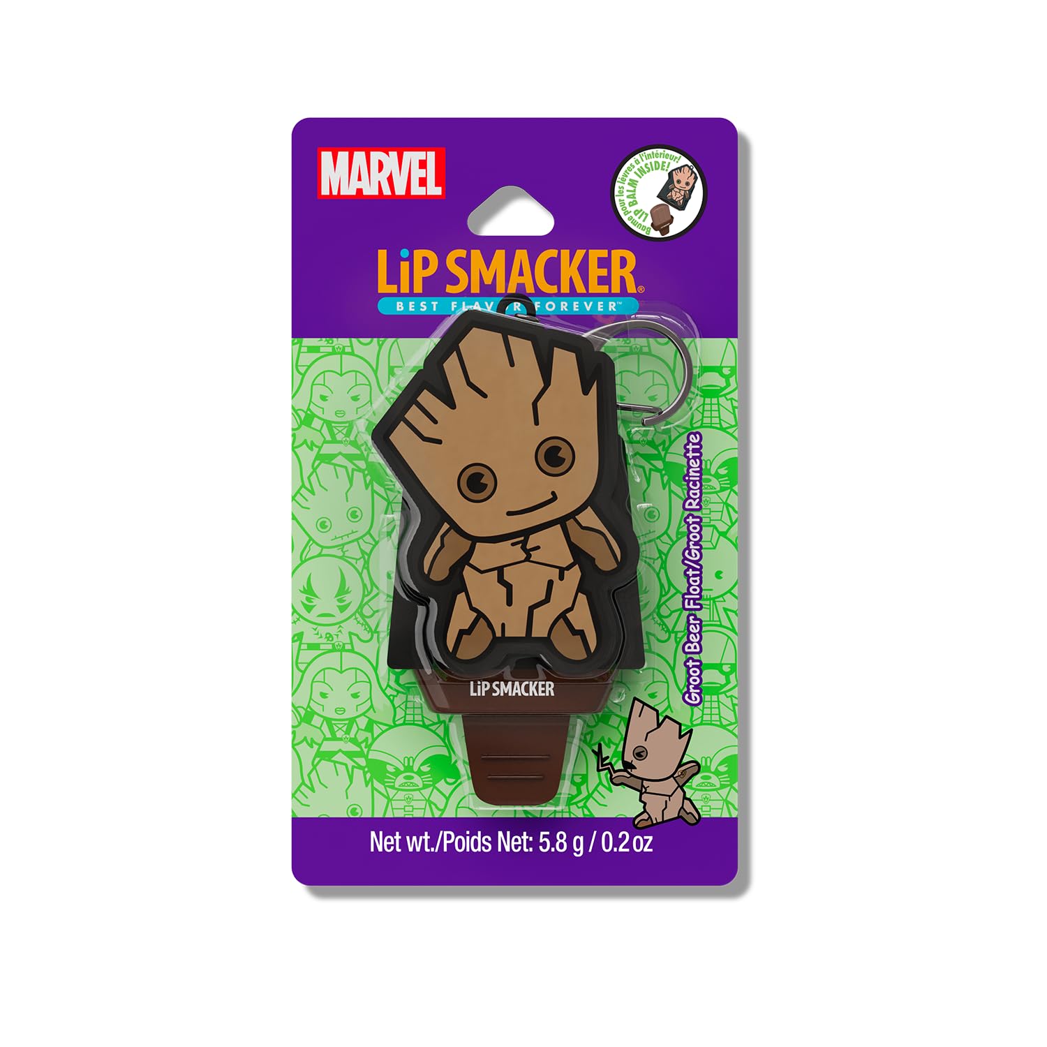 lip-smacker-marvel-black-panther-baume-l-vres-mandarine-porte-cl-s image 7