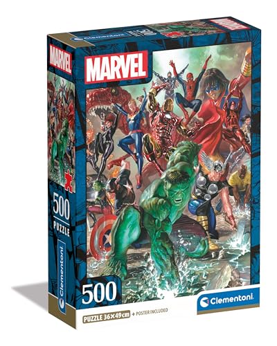 marvel-the-avengers-puzzle-500-pi-ces-49x36-cm-compact image 8