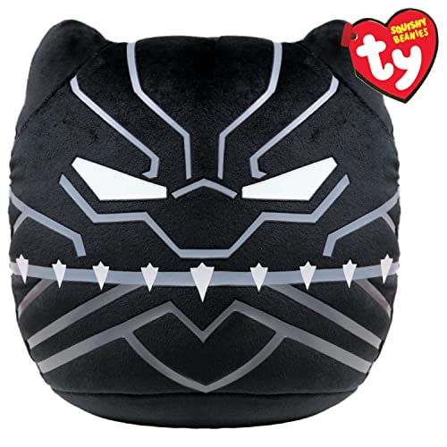 ty-marvel-squish-a-boos-coussin-black-panther-20-cm-noir image 7