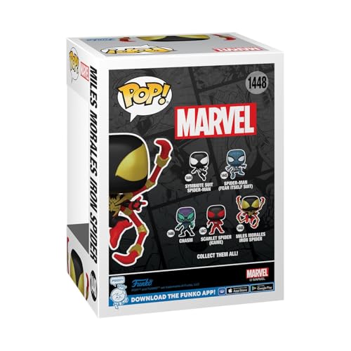 funko-pop-marvel-miles-morales-iron-spider-figurine-9-5-cm image 8