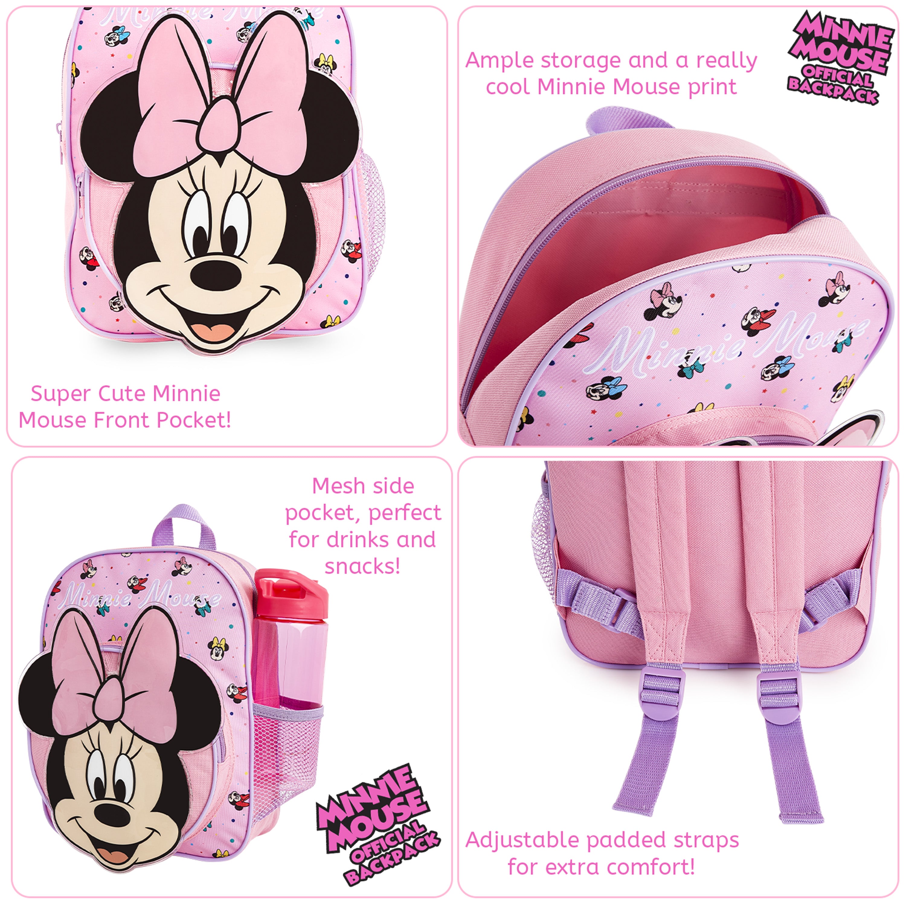 disney-minnie-mouse-sac-a-dos-fille-maternelle-petit image 4
