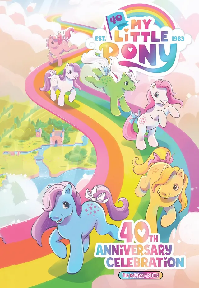 my-little-pony-40th-anniversary-celebration-livre-deluxe-edition image 1