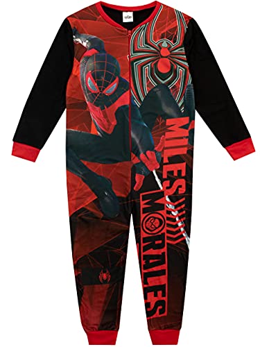 marvel-onesie-gar-on-spiderman-miles-morales-combinaison-zip image 3