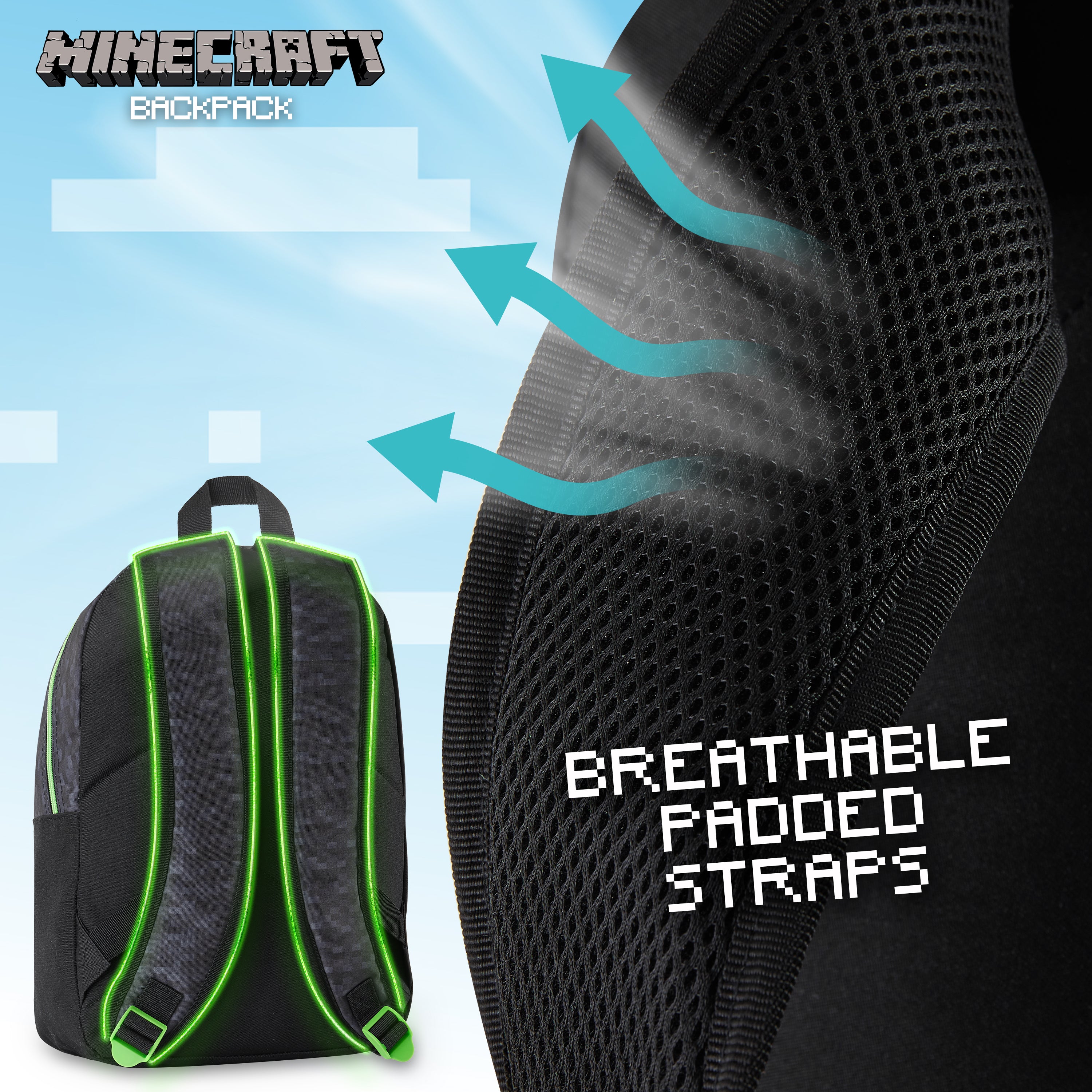 minecraft-sac-dos-enfant-poche-zipp-e-gamer-cole image 3