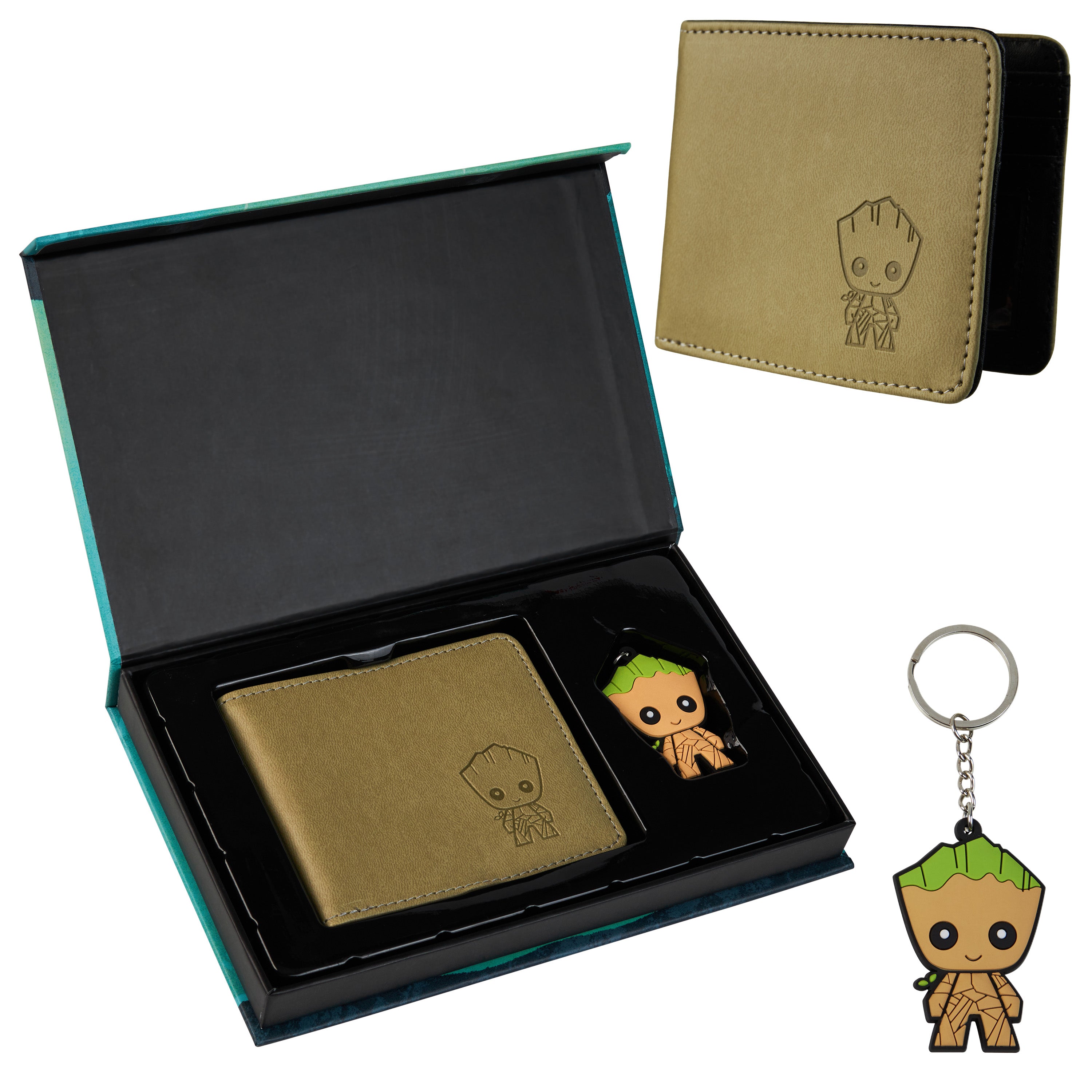 get-trend-marvel-groot-portefeuille-cartes-beige-porte-cl-s-homme image 2