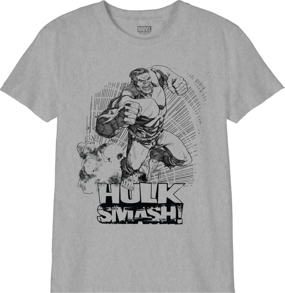 marvel-bohulkcts043-t-shirt-gar-on-8-ans-blanc-hulk image 3