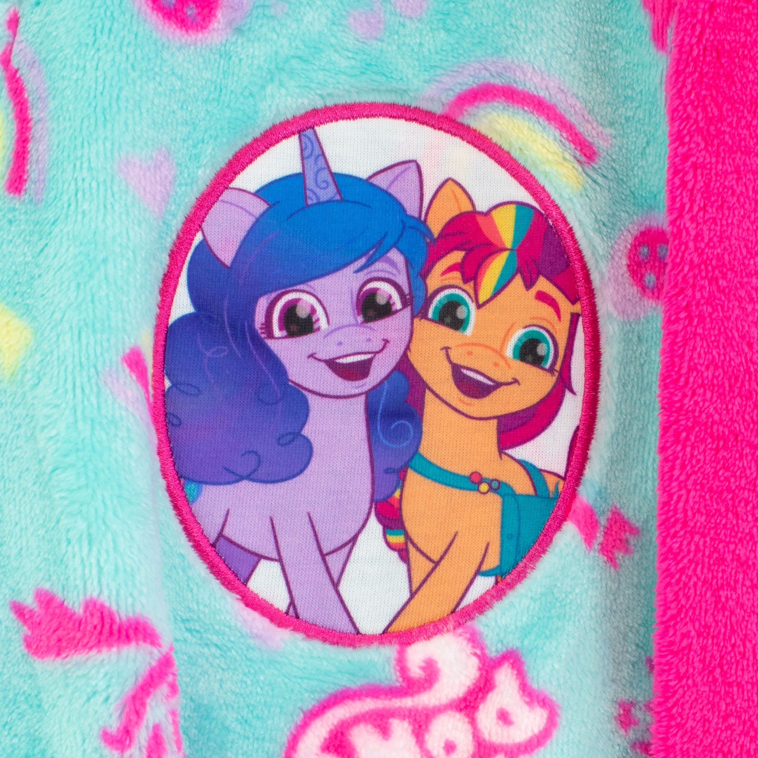 my-little-pony-robe-de-chambre-fille-5-6-ans-bleue image 3