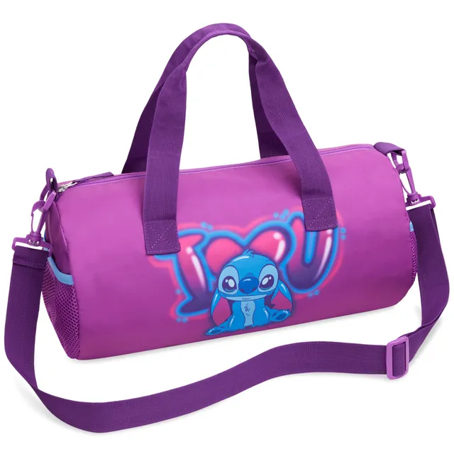 disney-stitch-sac-sport-enfant-40-cm-violet-2-poches image 1