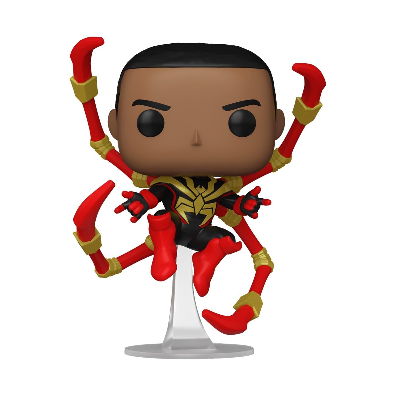 funko-pop-marvel-miles-morales-iron-spider-figurine-9-5-cm image 5