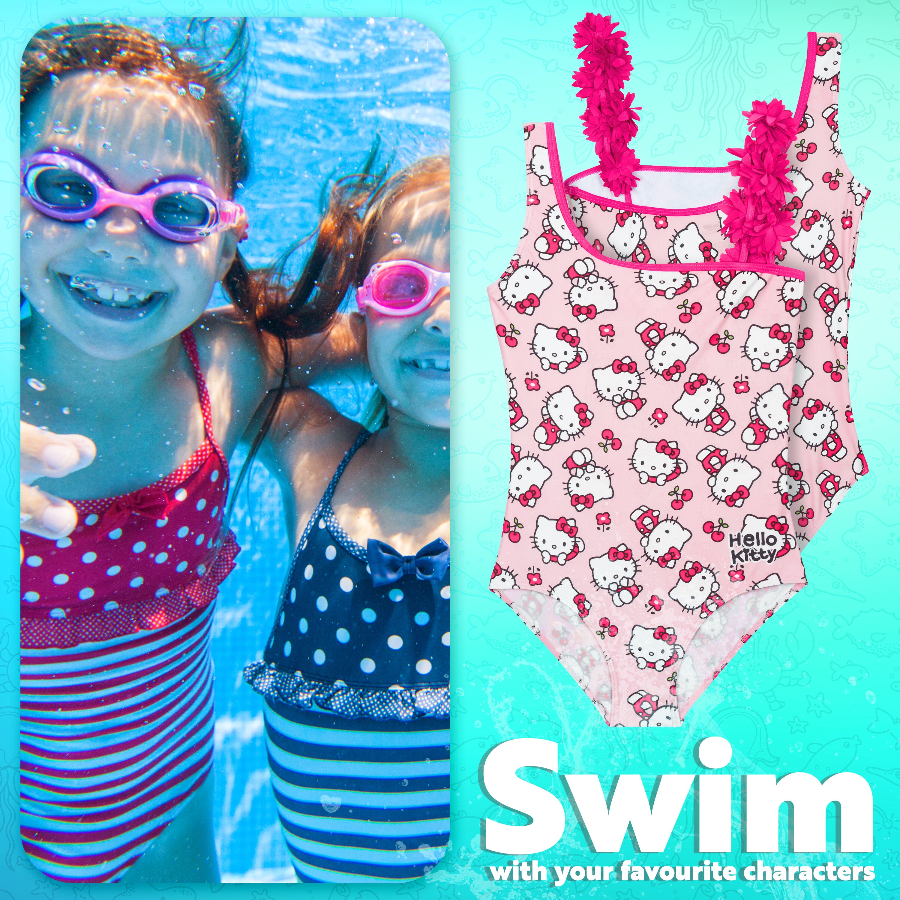 hello-kitty-maillot-de-bain-fille-une-pi-ce-stretch-5-14-ans image 3