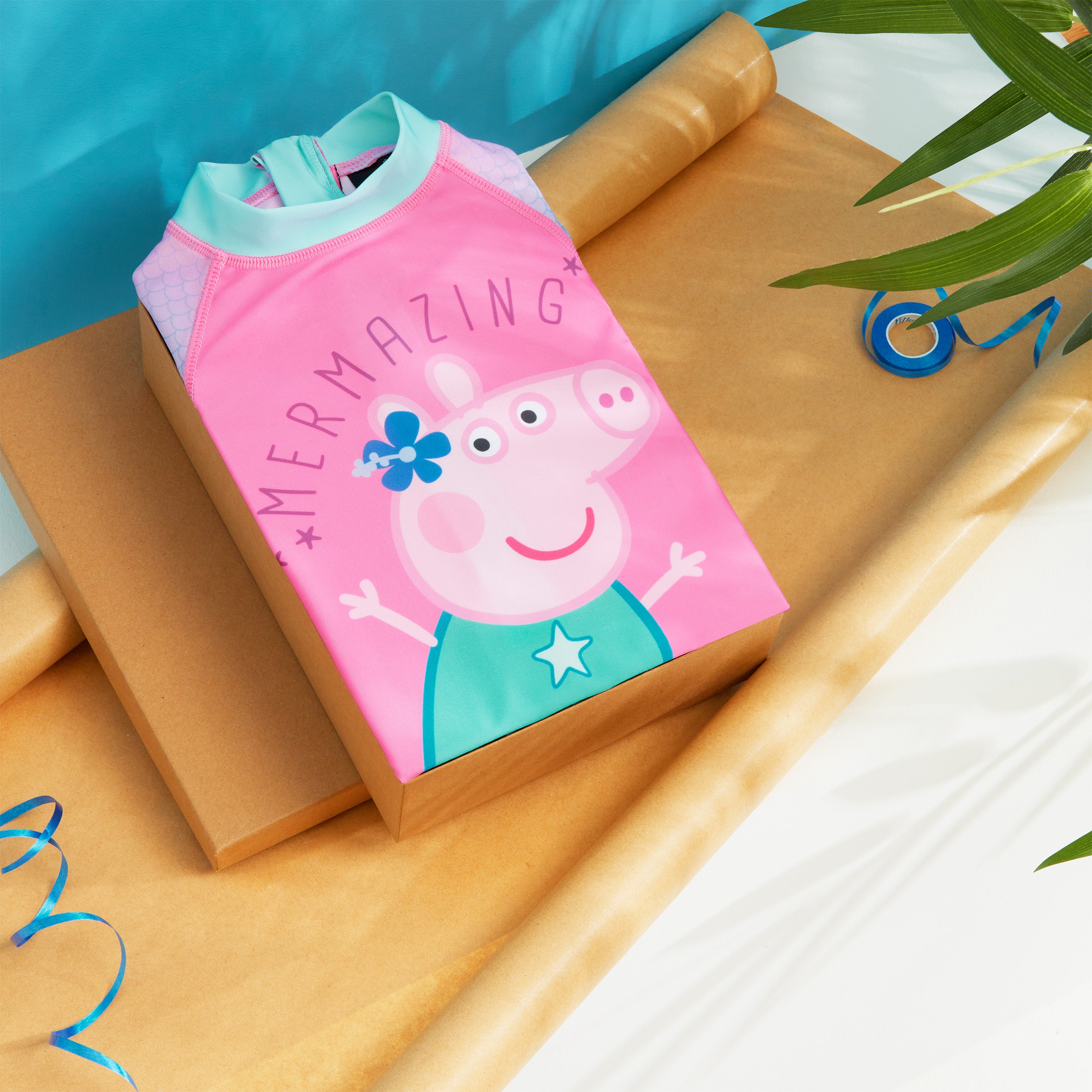 peppa-pig-maillot-de-bain-fille-une-pi-ce-zip-2-3-ans image 2