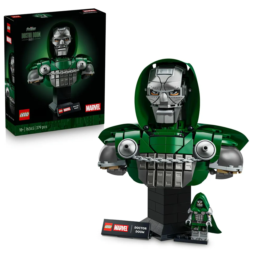 lego-marvel-buste-docteur-doom-76345-set-379-pi-ces image 1