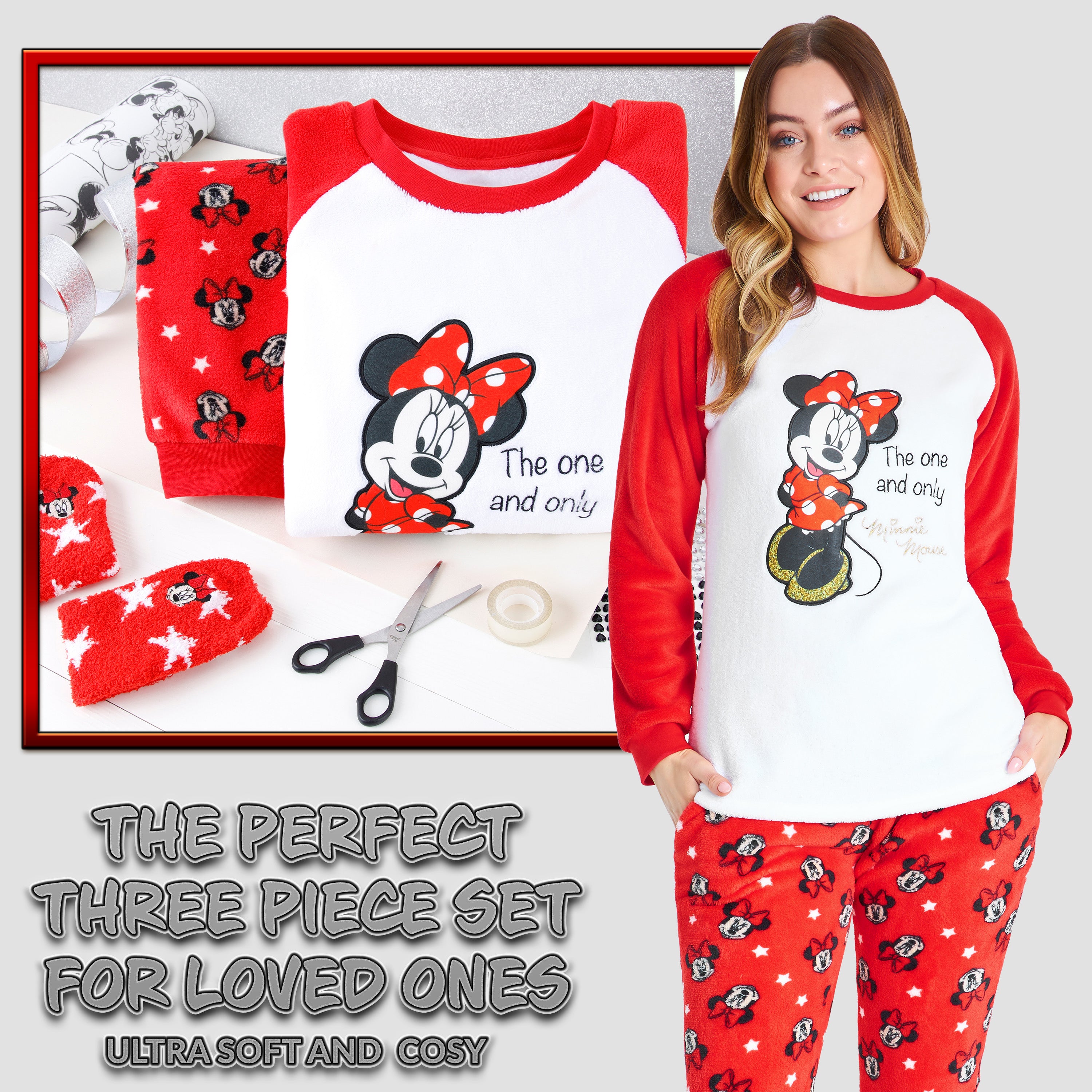 disney-pyjama-polaire-femme-stitch-avec-chaussettes-taille-s image 2
