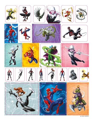 marvel-spider-man-mon-gros-coloriage-stickers-livre-4-ans image 6