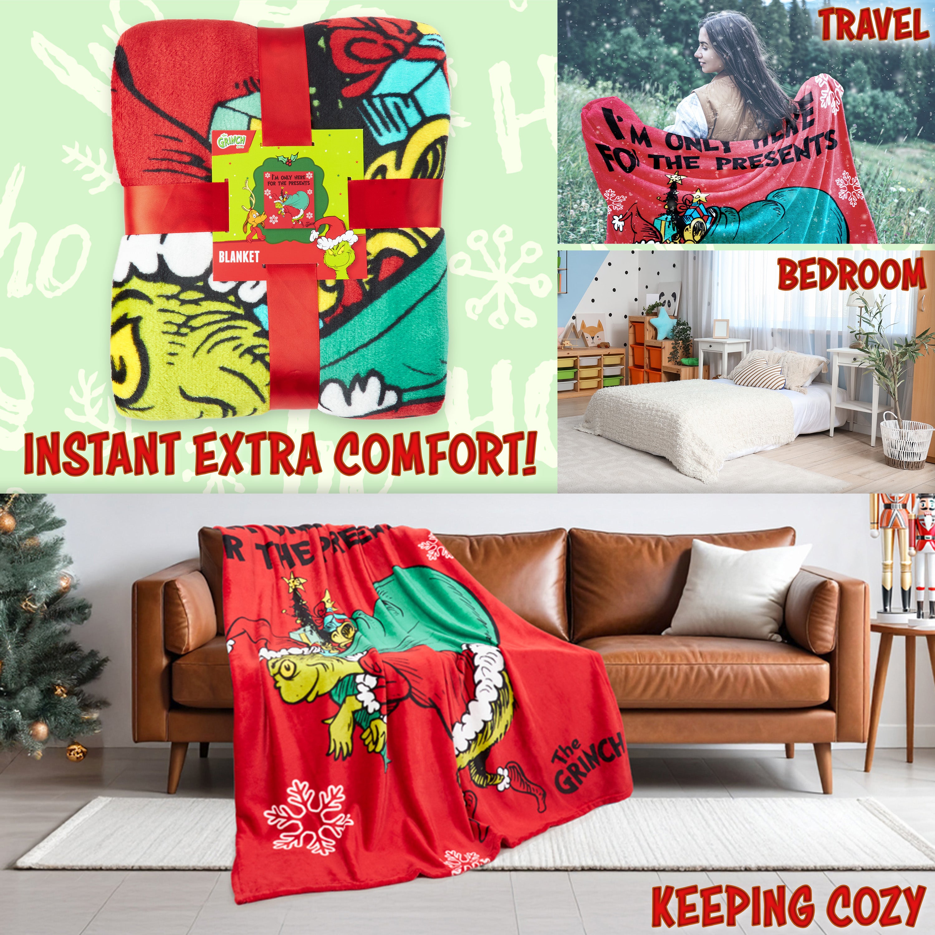 get-trend-grinch-plaid-polaire-vert-no-l-taille-unique image 5