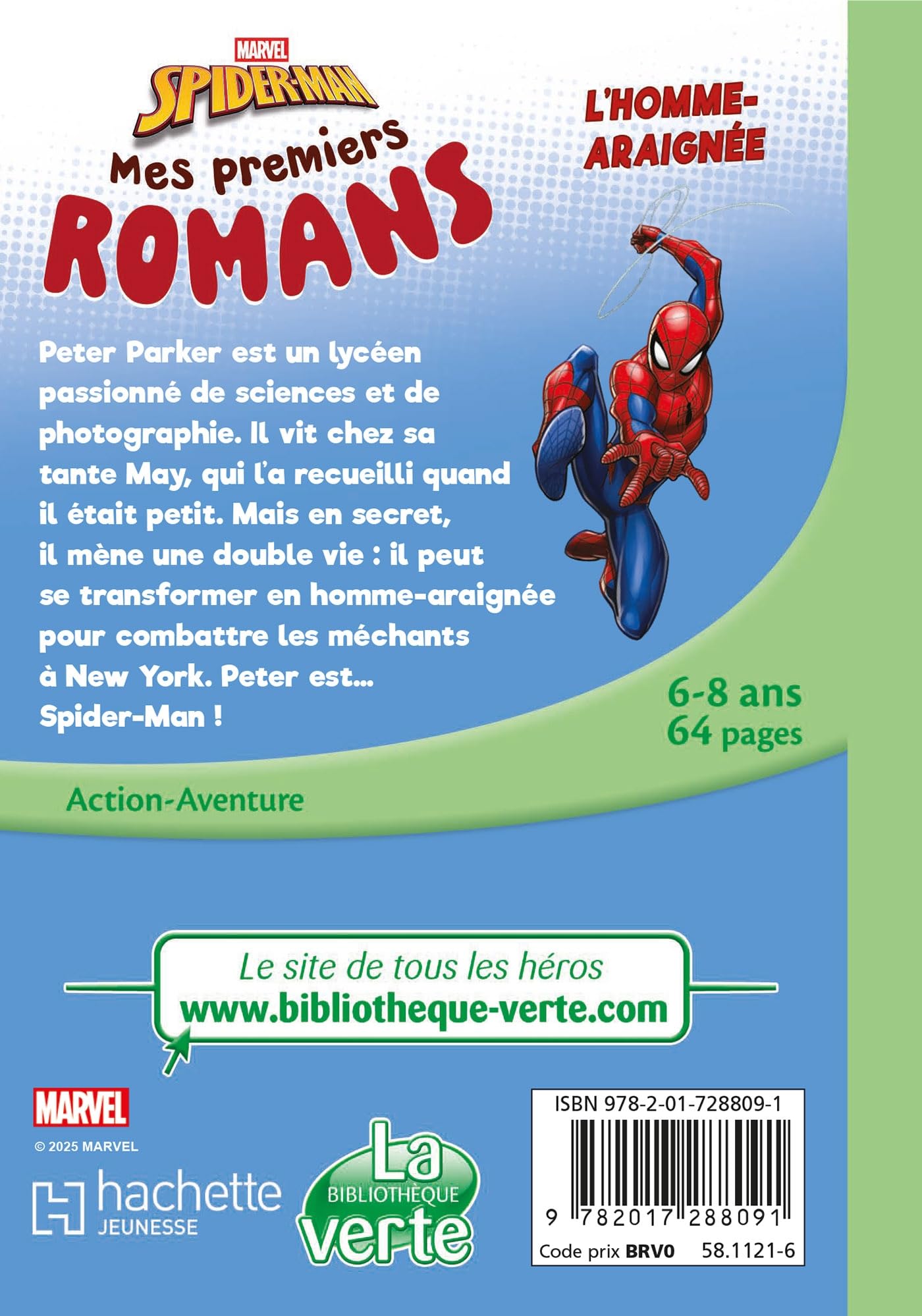 spider-man-mes-premiers-romans-tome-01-livre-enfant-l-homme-araign-e image 2