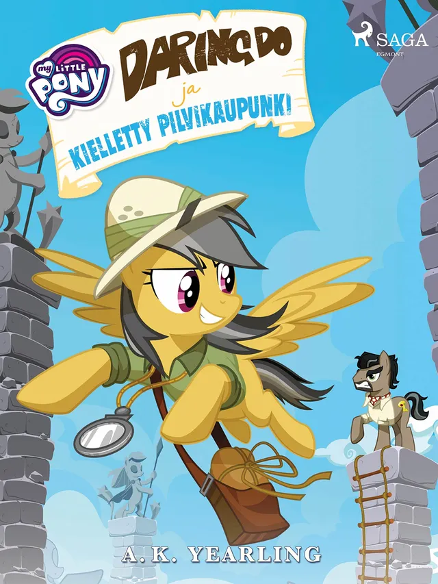 my-little-pony-daring-do-kielletty-pilvikaupunki-livre-finnois image 1