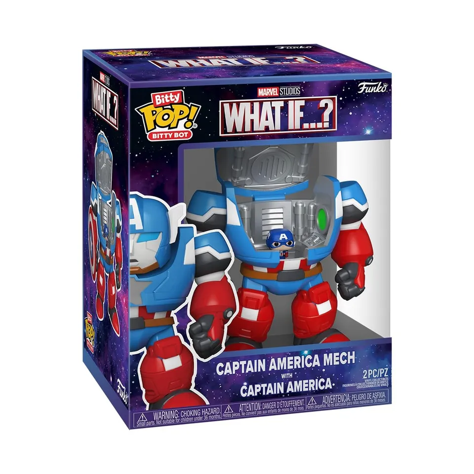 funko-bitty-bots-what-if-captain-america-mech-figurine-2-3-cm image 1