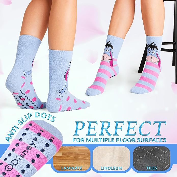 disney-chaussettes-pilou-femme-lot-2-antid-rapantes-35-41 image 3