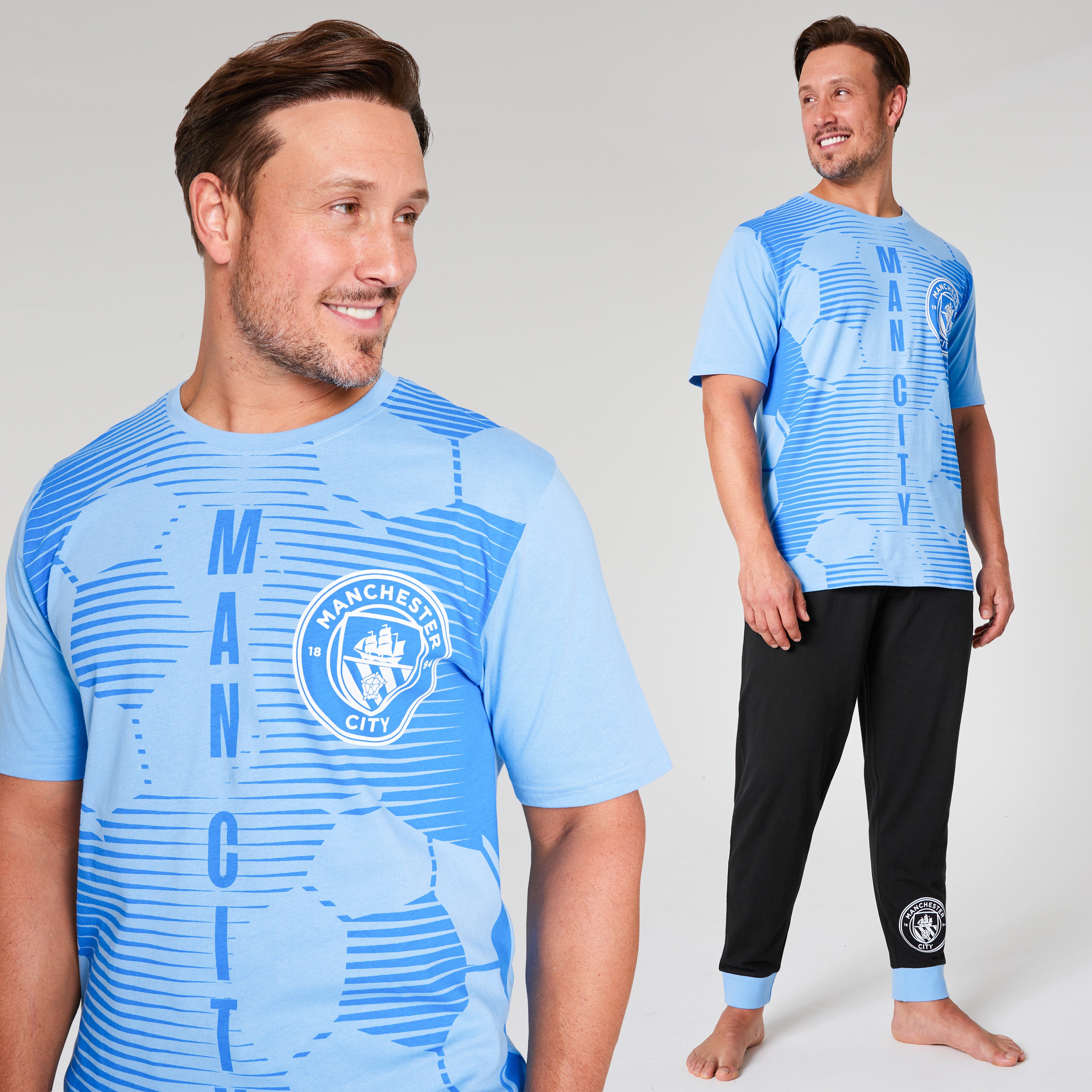 manchester-city-pyjama-homme-bleu-noir-coton-ensemble image 5