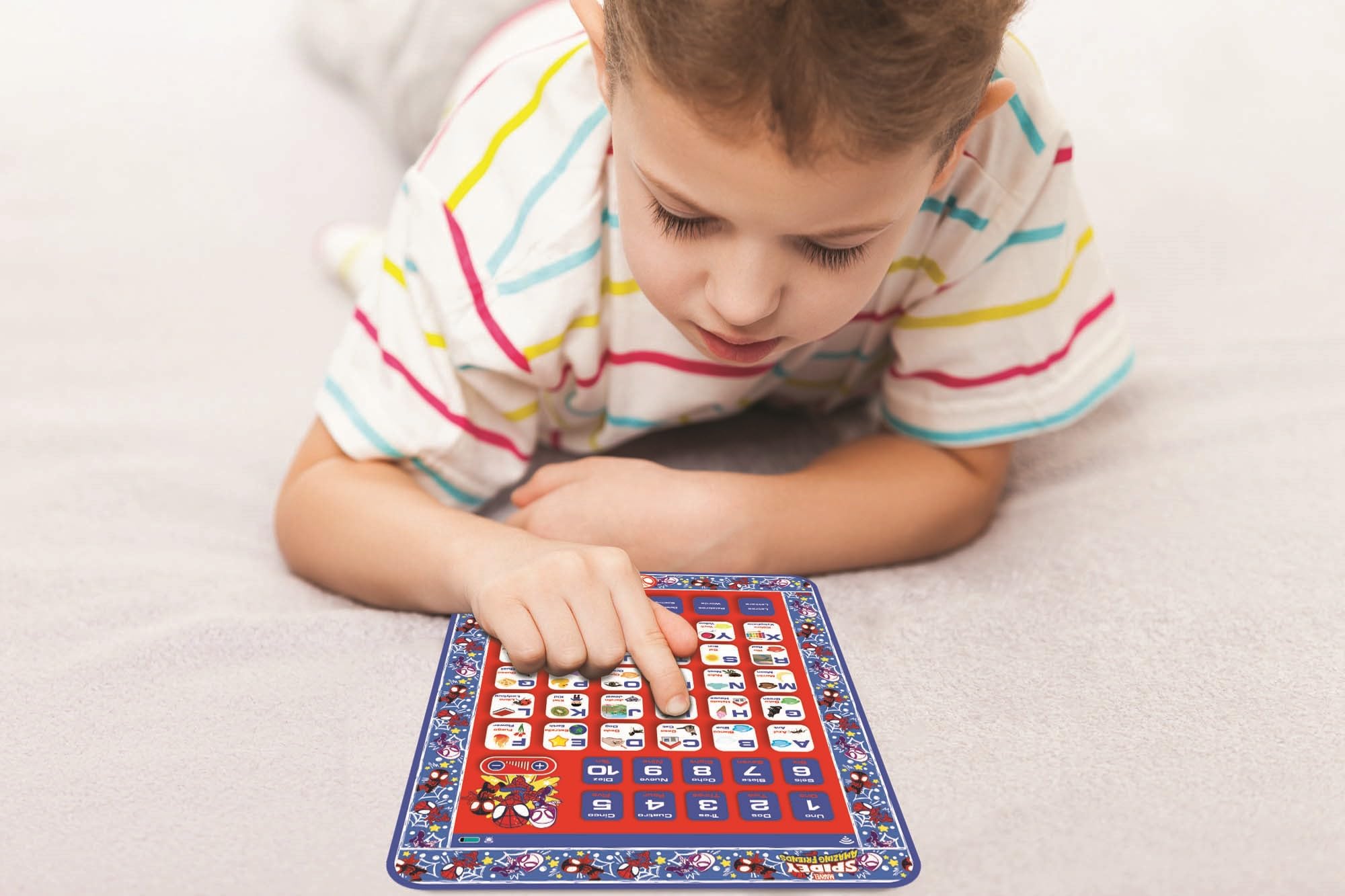 lexibook-spidey-jcpad002spi2-tablette-ducative-bilingue-bleu-rouge image 4